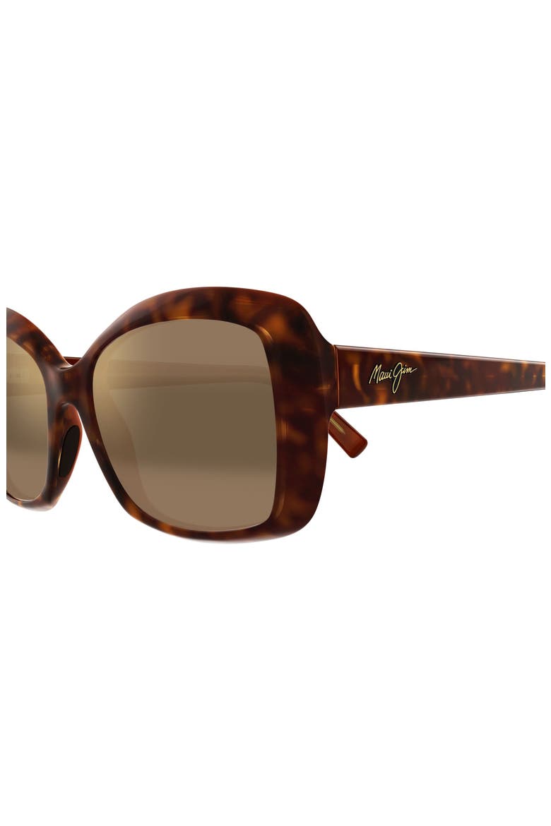 Orchid 57mm PolarizedPlus2® Square Sunglasses, Alternate, color, TORTOISE