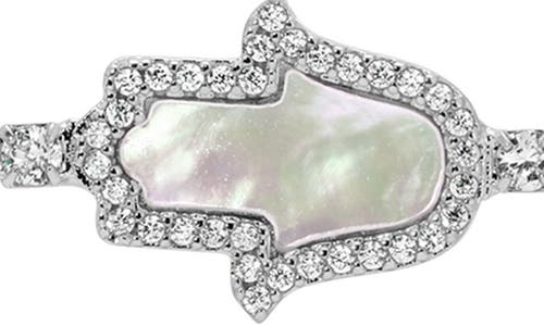 Eye Candy Los Angeles Set Of 3 Maryam Cubic Zirconia Bolo Bracelets In Silver