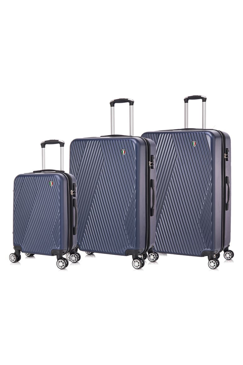 Colpi Hardshell 3-Piece Spinner Luggage Set, Main, color, BLUE