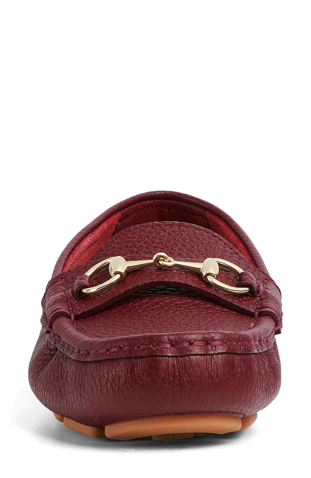 Stepney Horsebit Driving Loafer, Alternate, color, 6207 ROSSO ANCORA