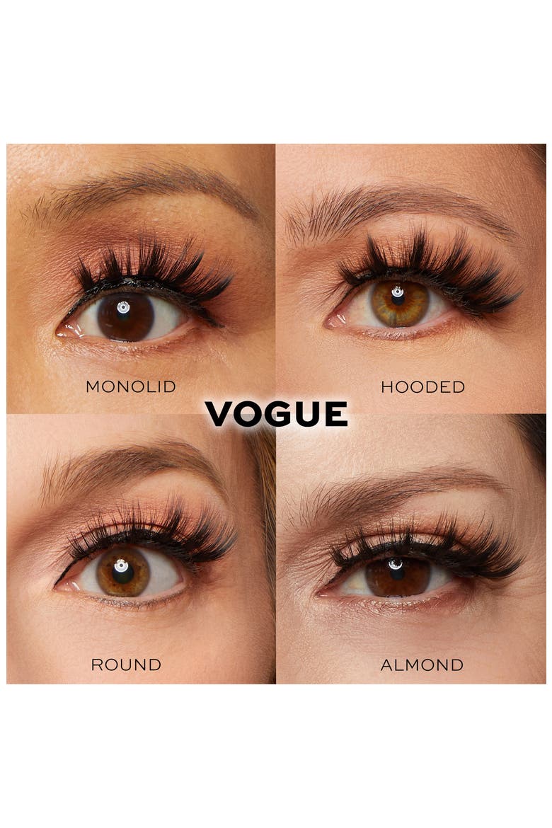 Vogue Magnetic False Eyelashes, Alternate, color, BLACK