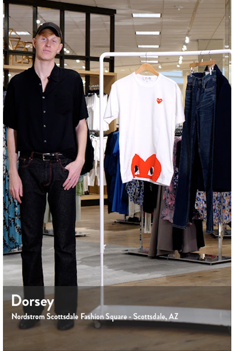 Half Red Heart Graphic T-Shirt video