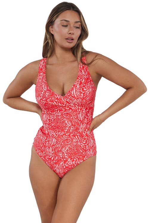SUNSETS SUNSETS ELSIE TANKINI SWIMSUIT TOP 