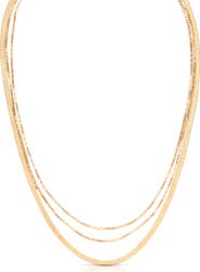 Ettika Layered Chain Necklace