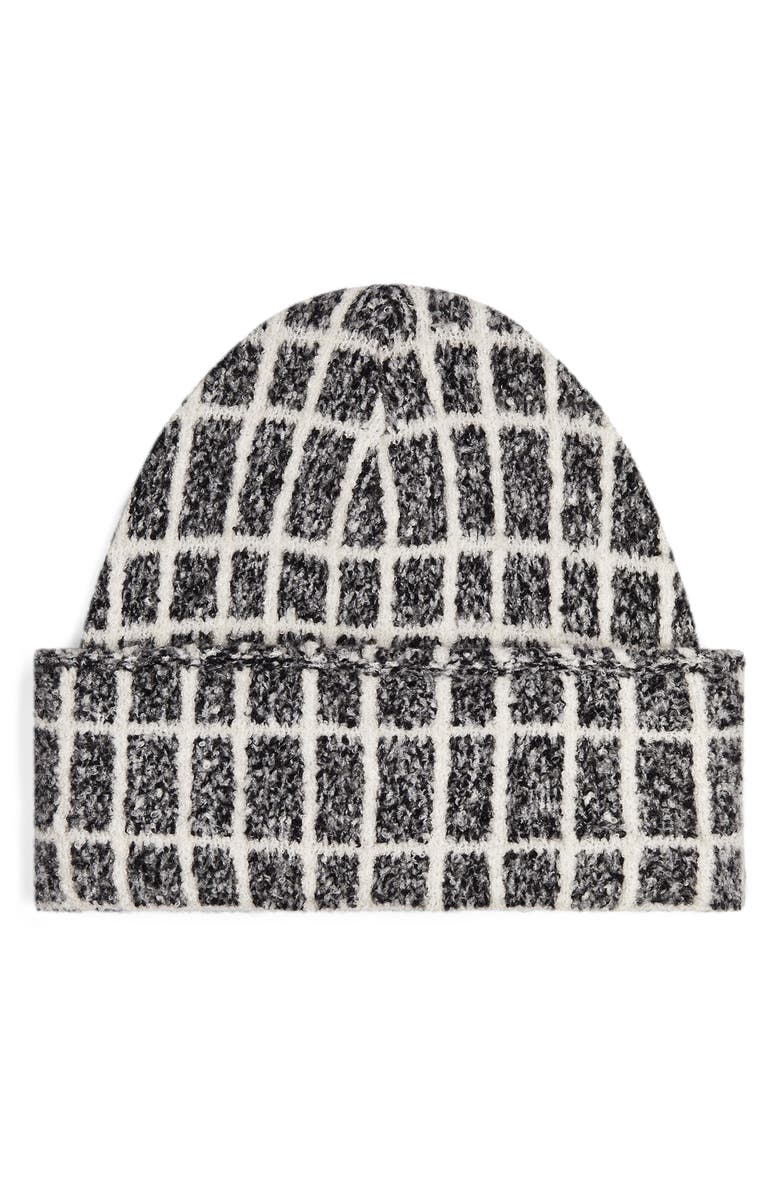 Varley Noel Knit Beanie, Main, color, Charcoal Marl