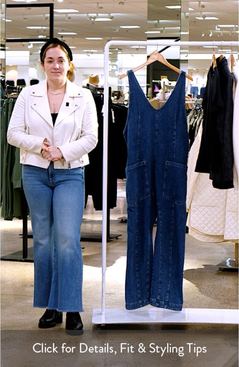 High Roller Denim Jumpsuit