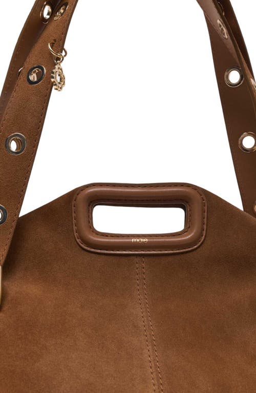 Maje Suede Miss M Xl Bag
