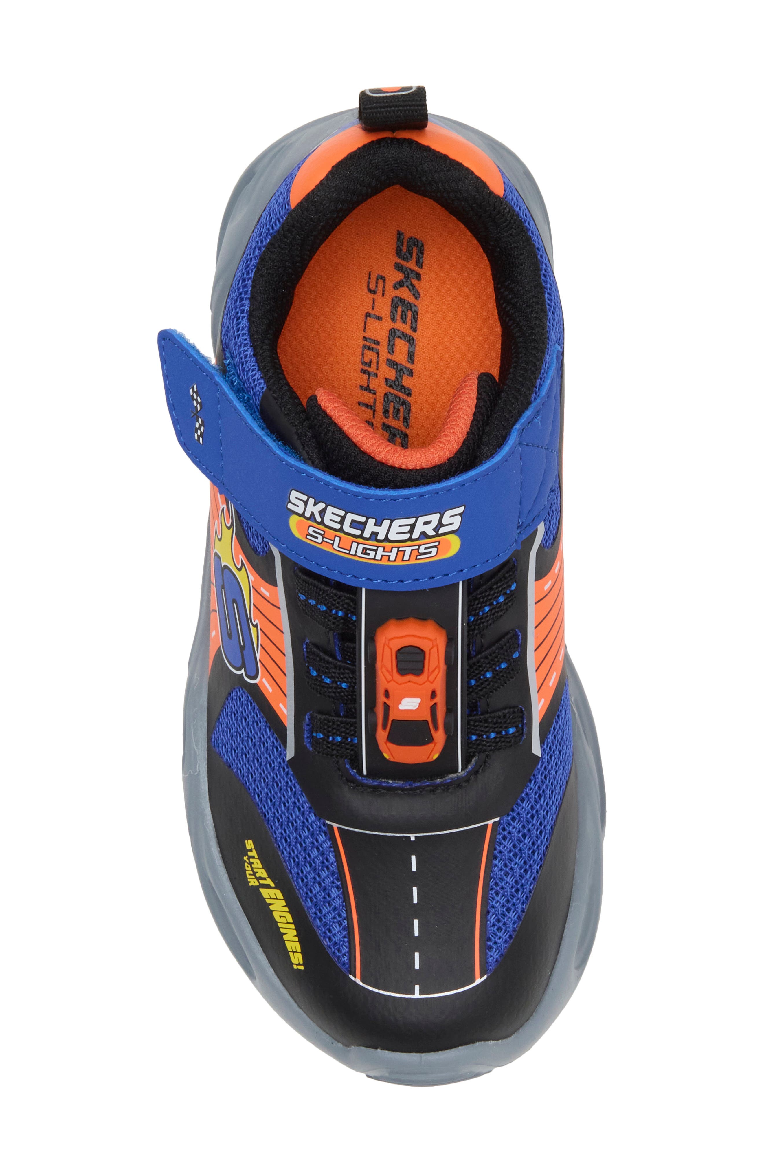Kids' Thermo-Flash Garage Light-Up Sneaker, Alternate, color, BLMT