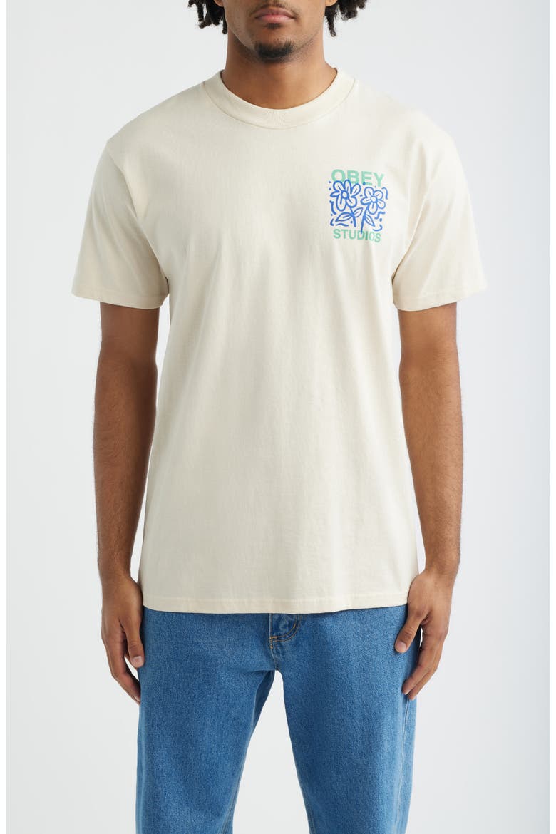 Grown with Love Graphic T-Shirt, Main, color, WHITE
