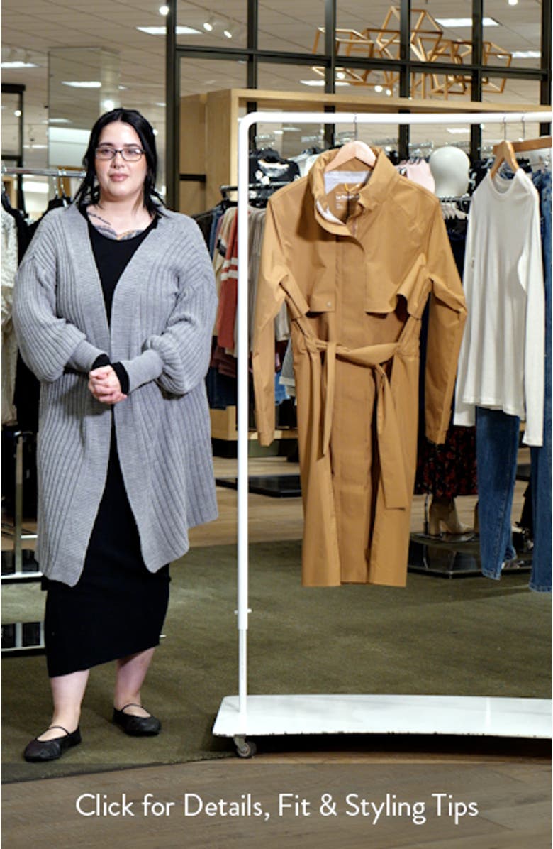 Aliz Waterproof Trench Coat, sales video thumbnail