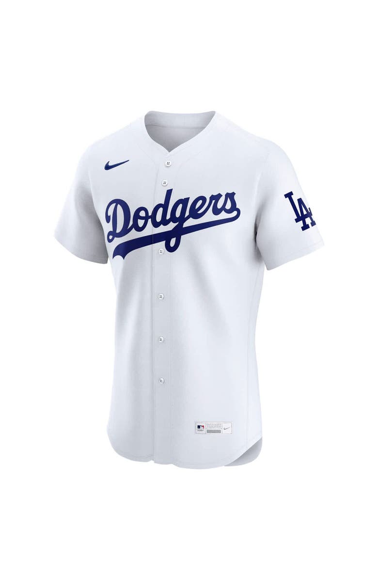 Nike Men's Nike White Los Angeles Dodgers Home Elite Jersey, Alternate, color, 
