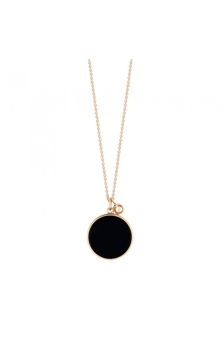 ginette ny Ever Necklace, Main, color, Black Onyx