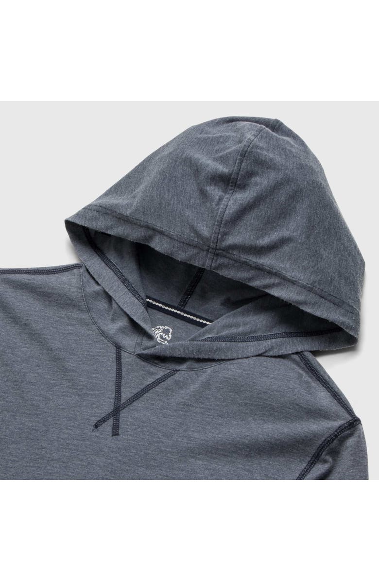 Surfside Supply Co. Harry Burnout Hooded Tee, Alternate, color, Navy Blazer