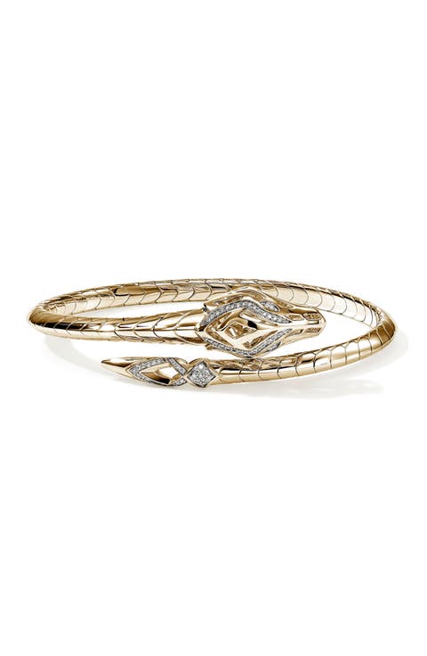 Naga Bypass Cuff Bracelet