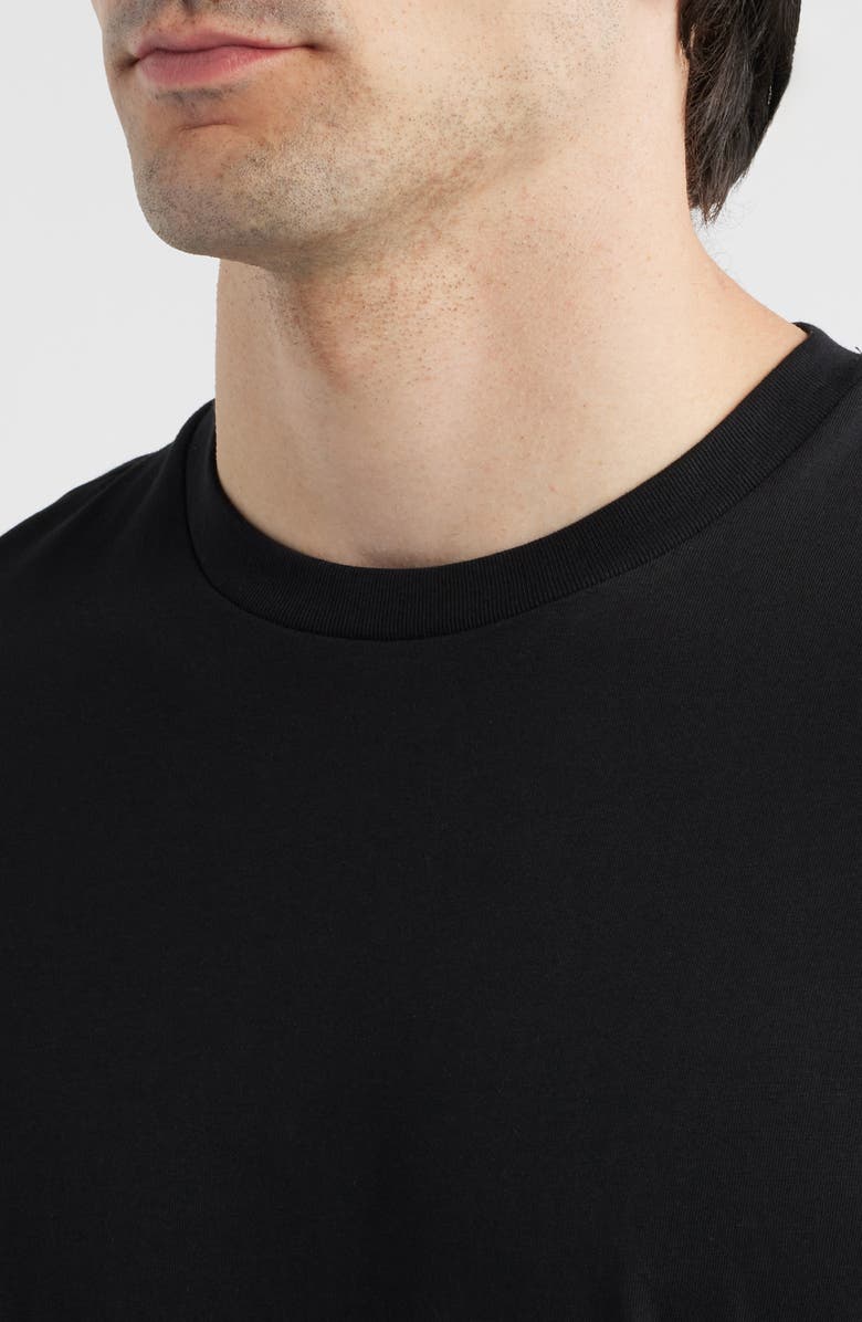 Mavi Jeans Cotton T-Shirt, Alternate, color, Black