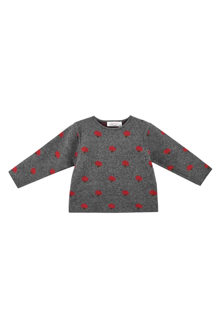 Apple Knit Outfit Set, Alternate, color, Grey