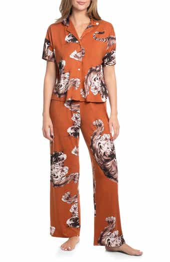 Bowie Tiger Knit Pajamas