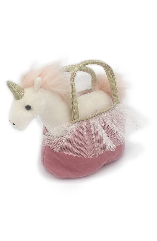 MON AMI Pretty Unicorn Plush Toy in Pink 