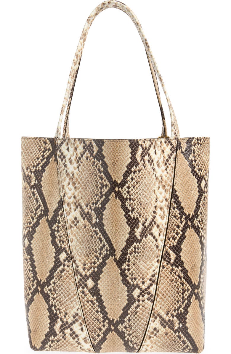 Chloé Spin Tote, Alternate, color, Dusty Beige