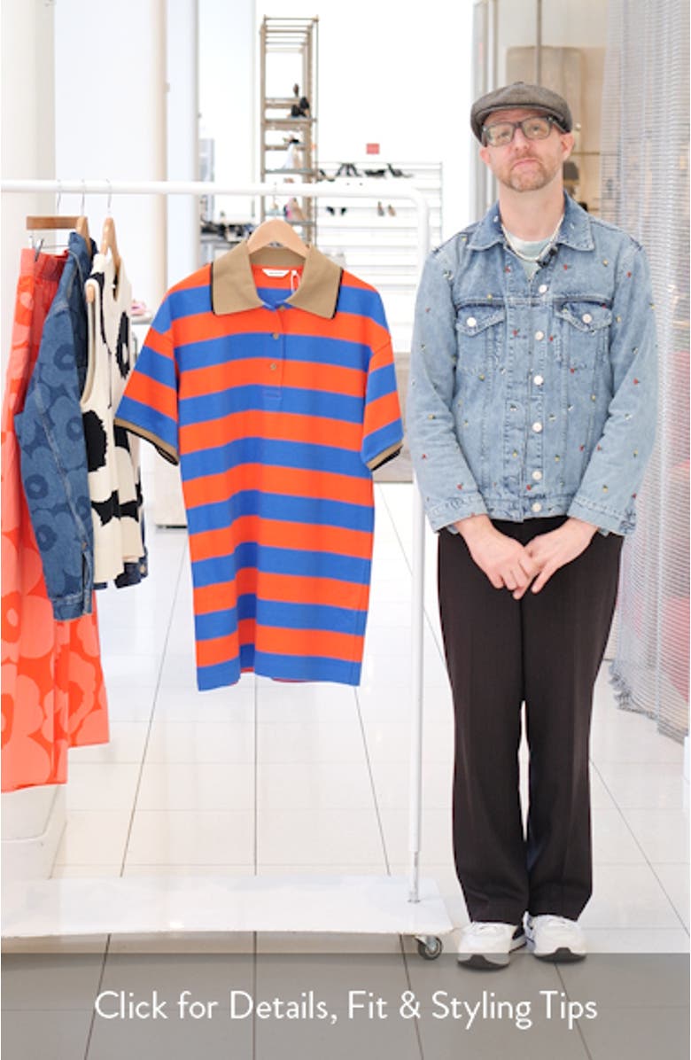 Referenssi Stripe Cotton Polo Tunic, sales video thumbnail