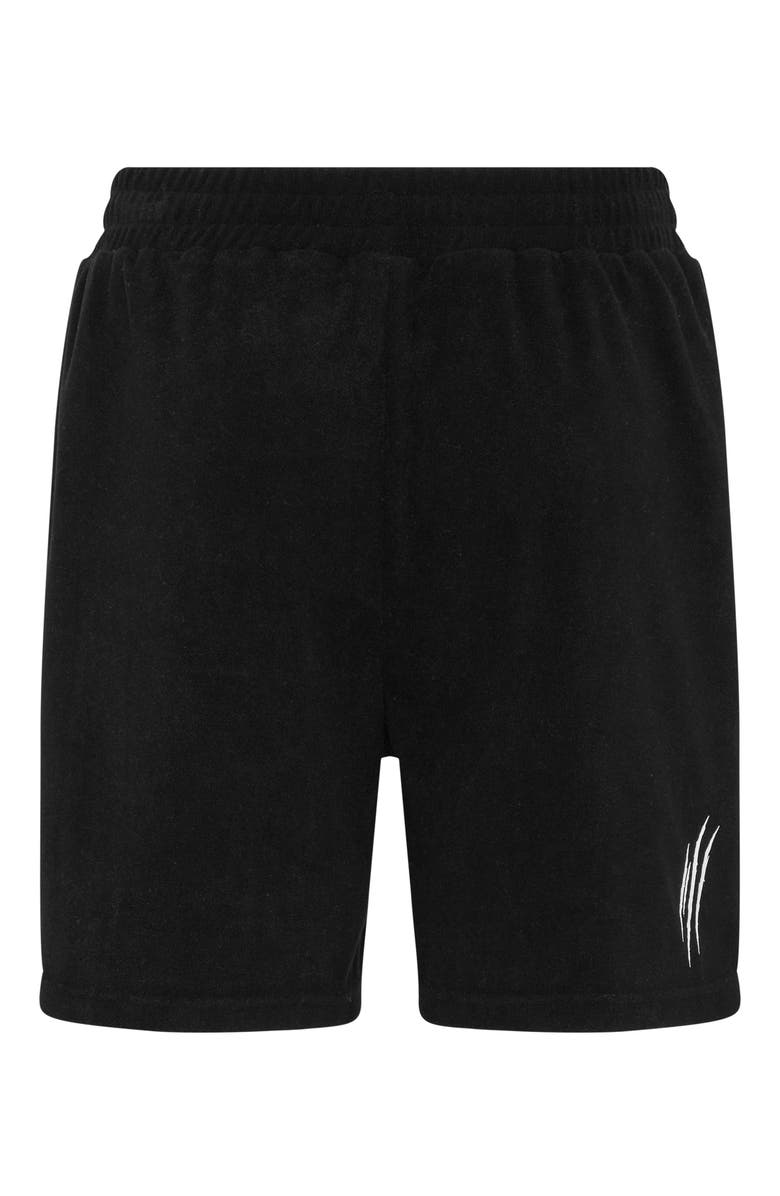 PLEIN SPORT Sponge Jogging Shorts, Alternate, color, Black