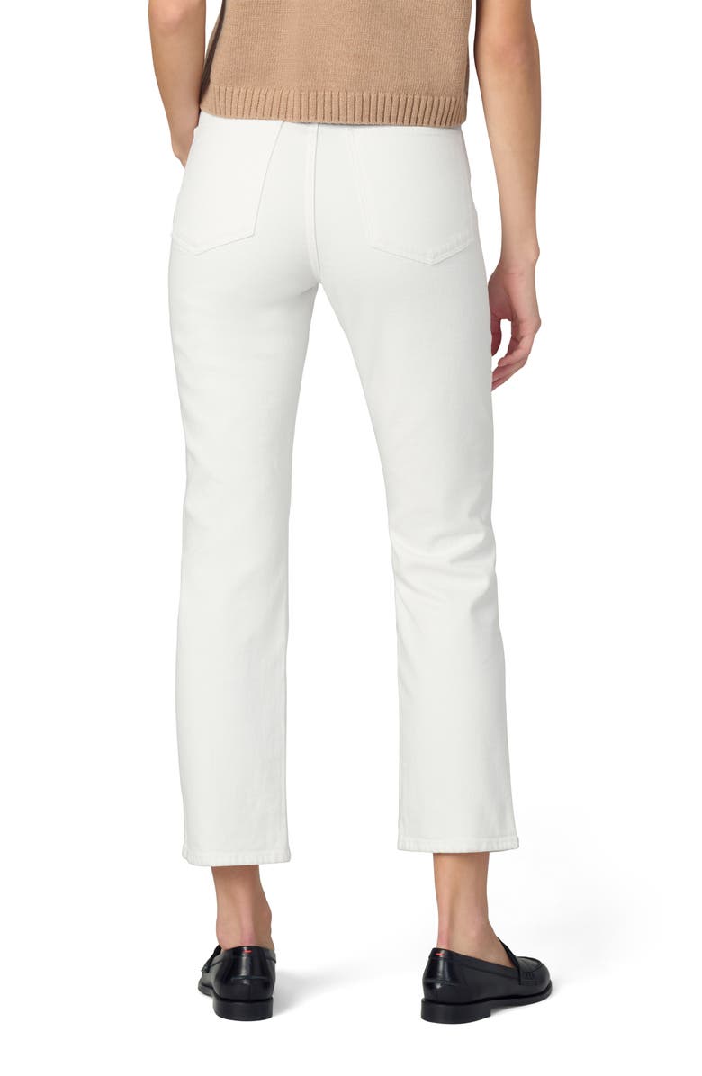 Joe's The Margot High Waist Ankle Slim Straight Leg Jeans, Alternate, color, White