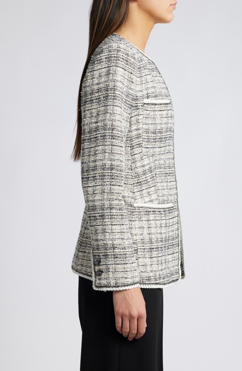 KOBI HALPERIN Tweed Jacket, Alternate, color, Ivory Multi