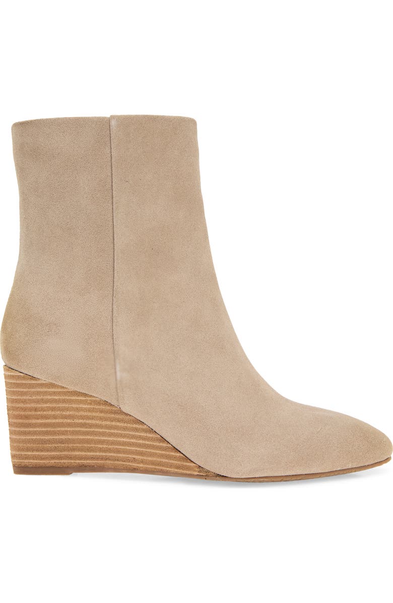 Gentle Souls Nash Wedge Bootie, Alternate, color, Mushroom Suede