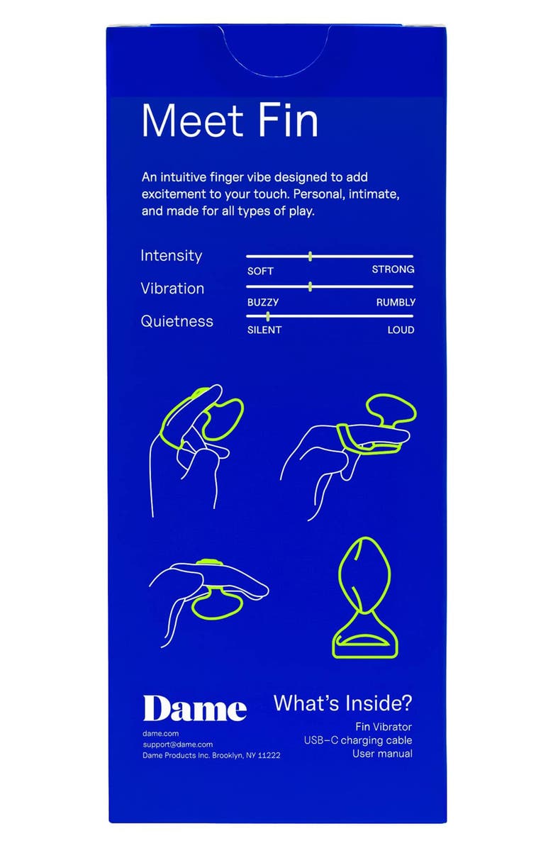 Dame Products Finger Vibrator, Alternate, color, Quartz