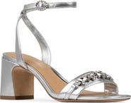 Donald Pliner Crystal Ankle Strap Sandal