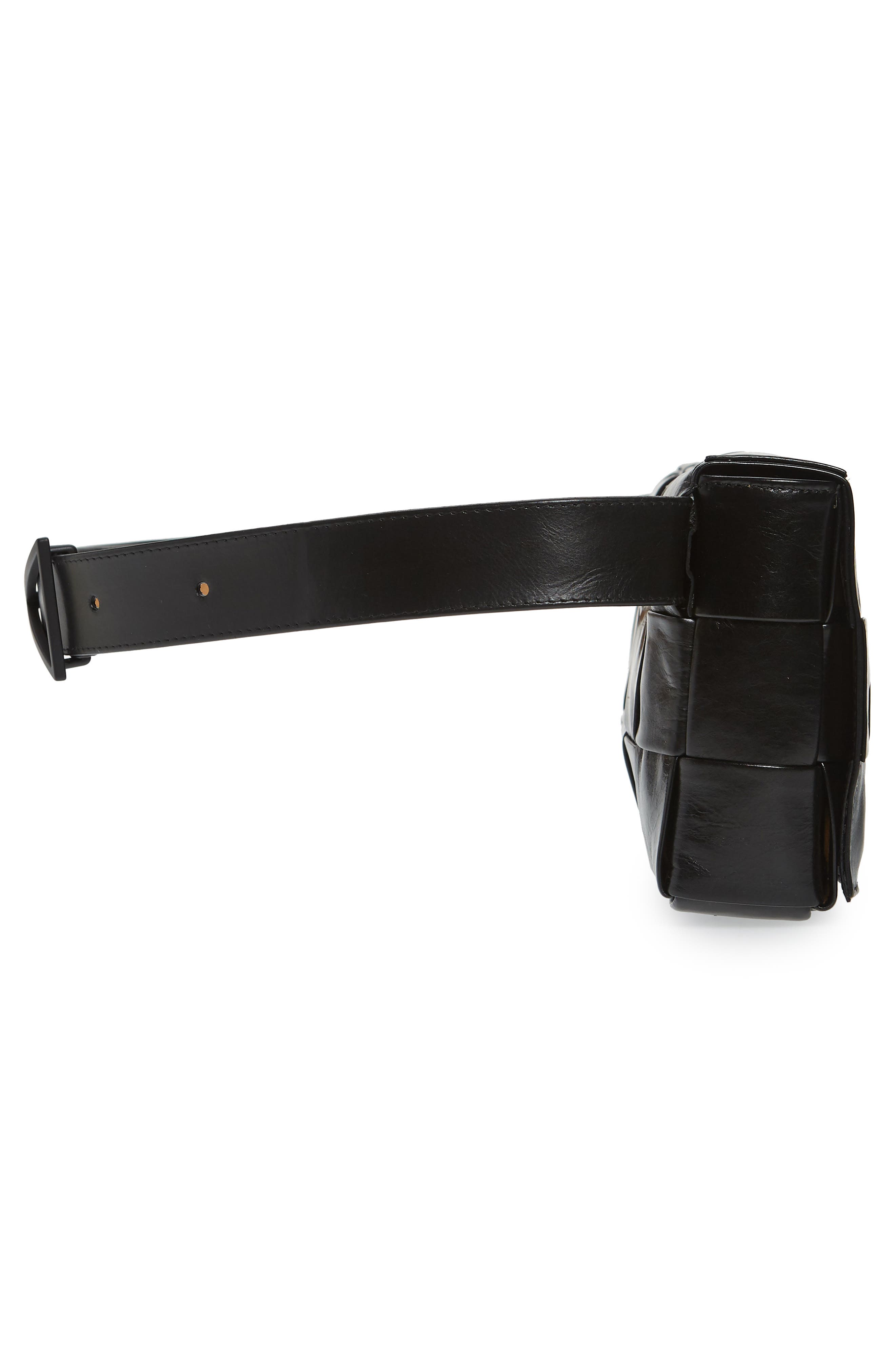 Bottega Veneta Intrecciato Leather Belt Bag, Alternate, color, 