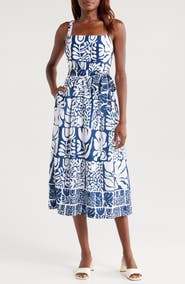 Julia Jordan Mixed Print Dress