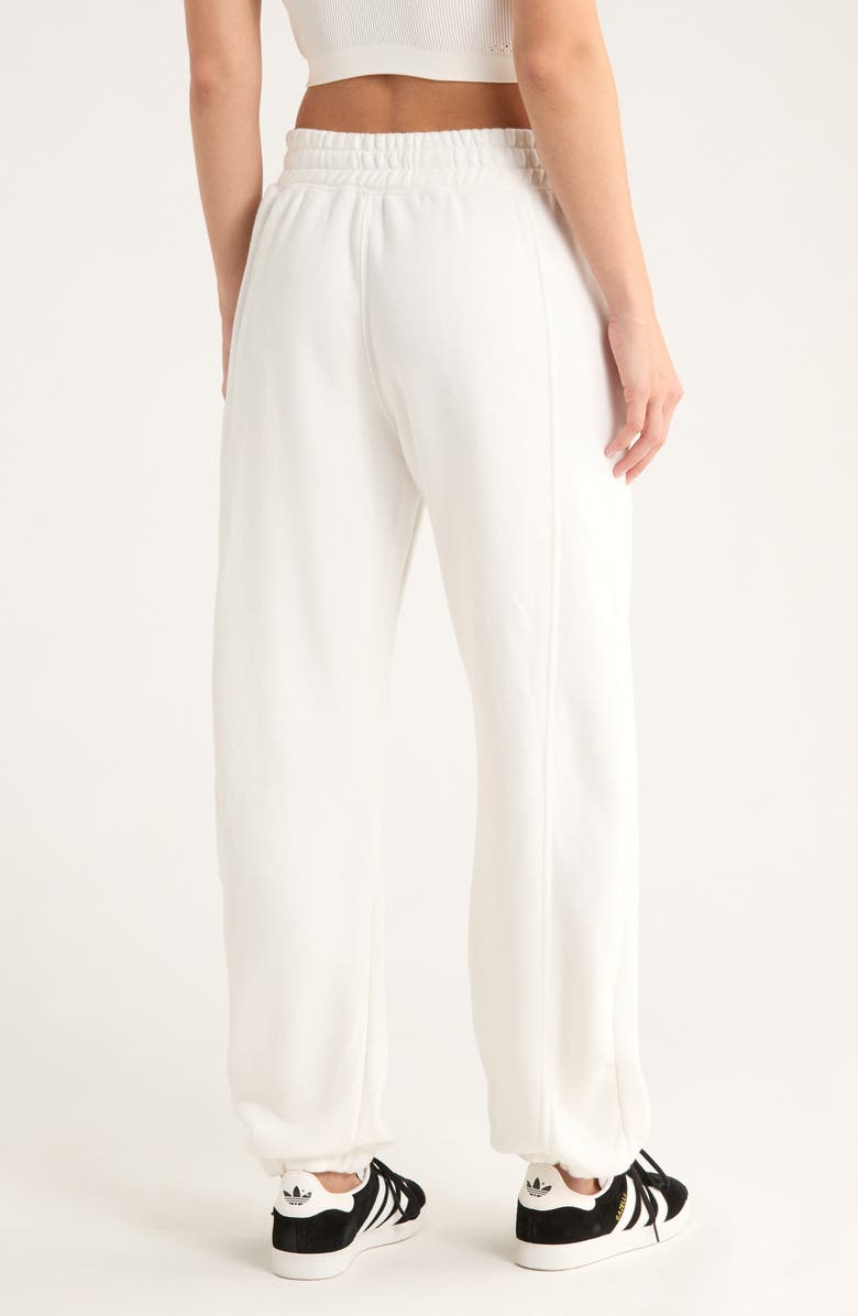 Free People FP Movement Sprint to the Finish Seamed Sweatpants, Alternate, color, Ivory