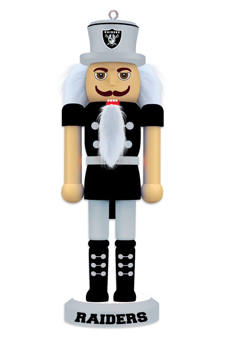Las Vegas Raiders Keepsake Nutcracker, Main, color, Multicolor