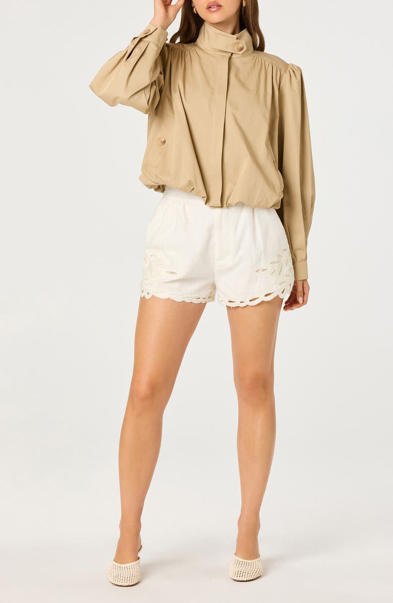 ASTR the Label Estero Jacket, Alternate, color, Khaki
