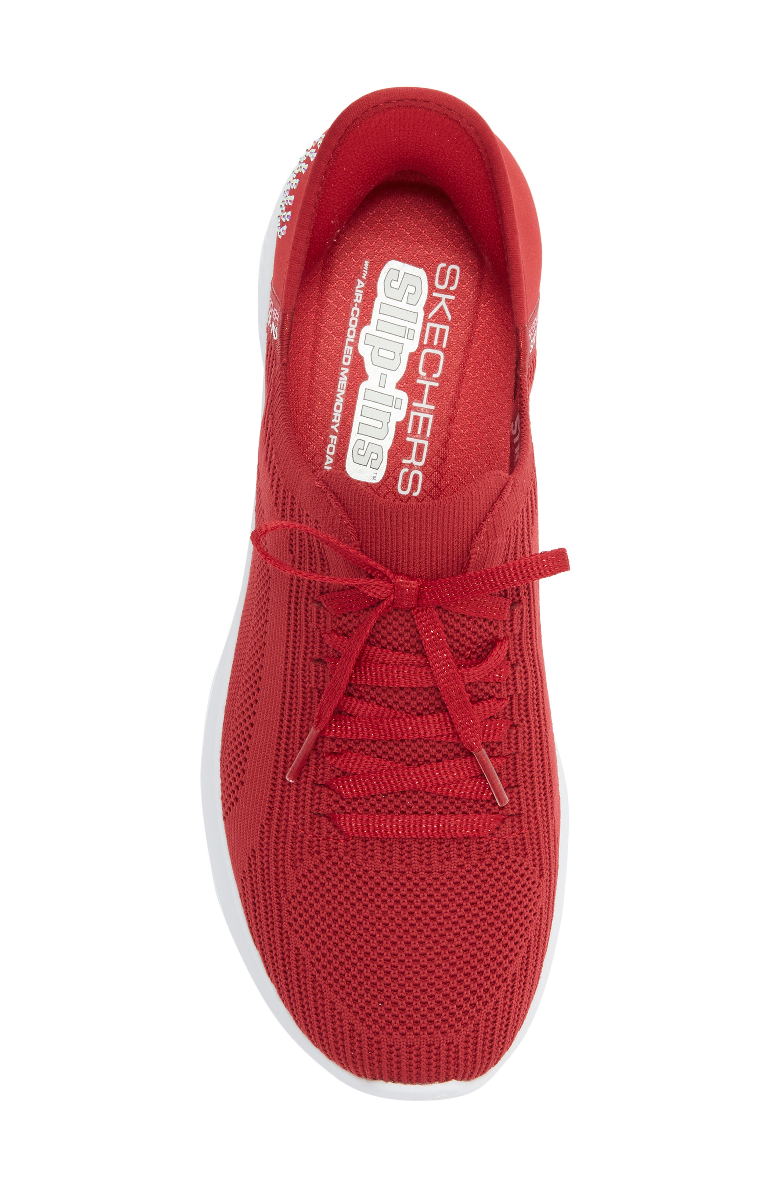 SKECHERS Slip-Ins<sup>®</sup> Ultra Flex 4.0 Sneaker, Alternate, color, Red