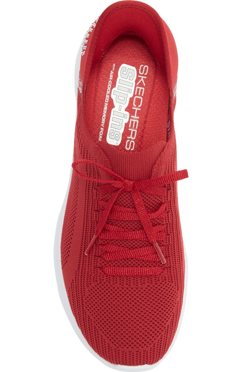 SKECHERS Slip-Ins<sup>®</sup> Ultra Flex 4.0 Sneaker, Alternate, color, Red