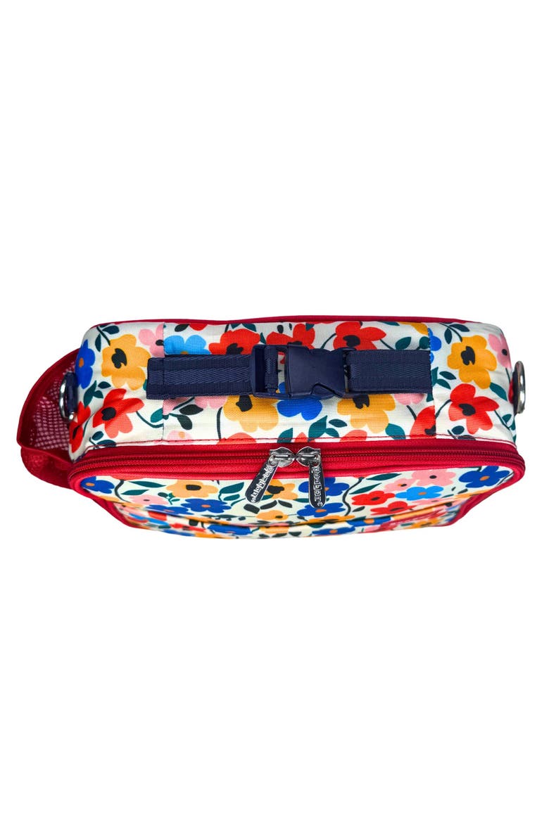 Chill Lunch Bag with Removable Gel Ice Packs, Alternate, color, Poppy Flowers