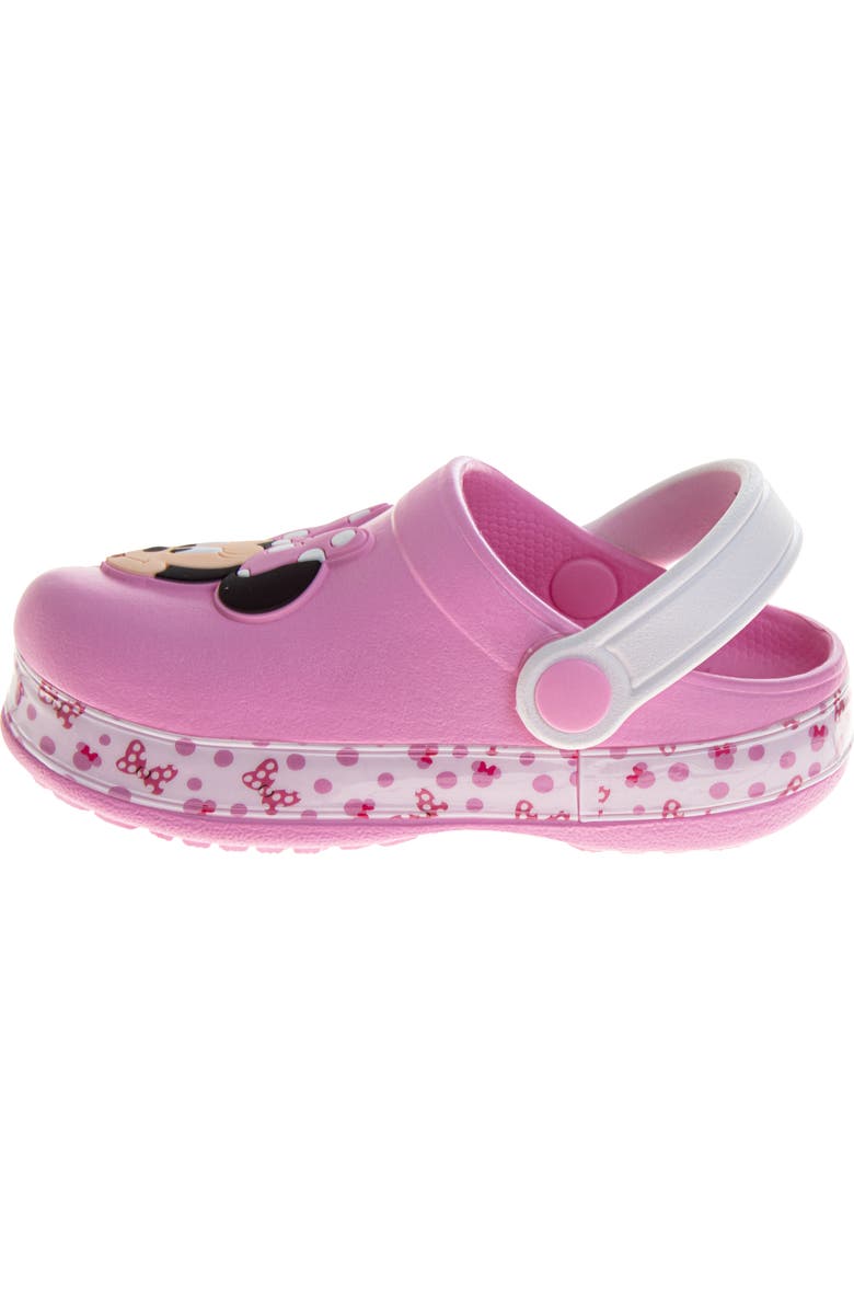 Disney Minnie Mouse Girls Clogs, Alternate, color, Pink