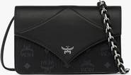 MCM Mini Diamond Shoulder Bag in Visetos Leather Mix