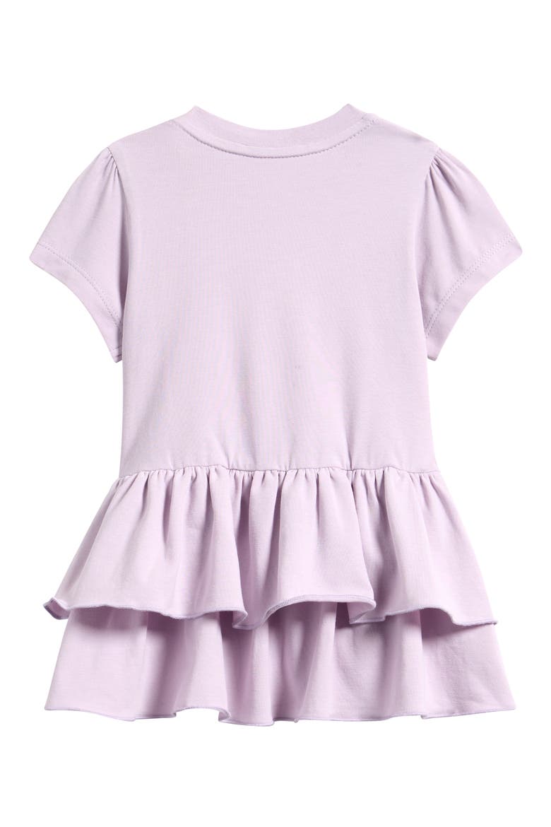 Kids' Ruffle T-Shirt Dress, Alternate, color, LAVENDER