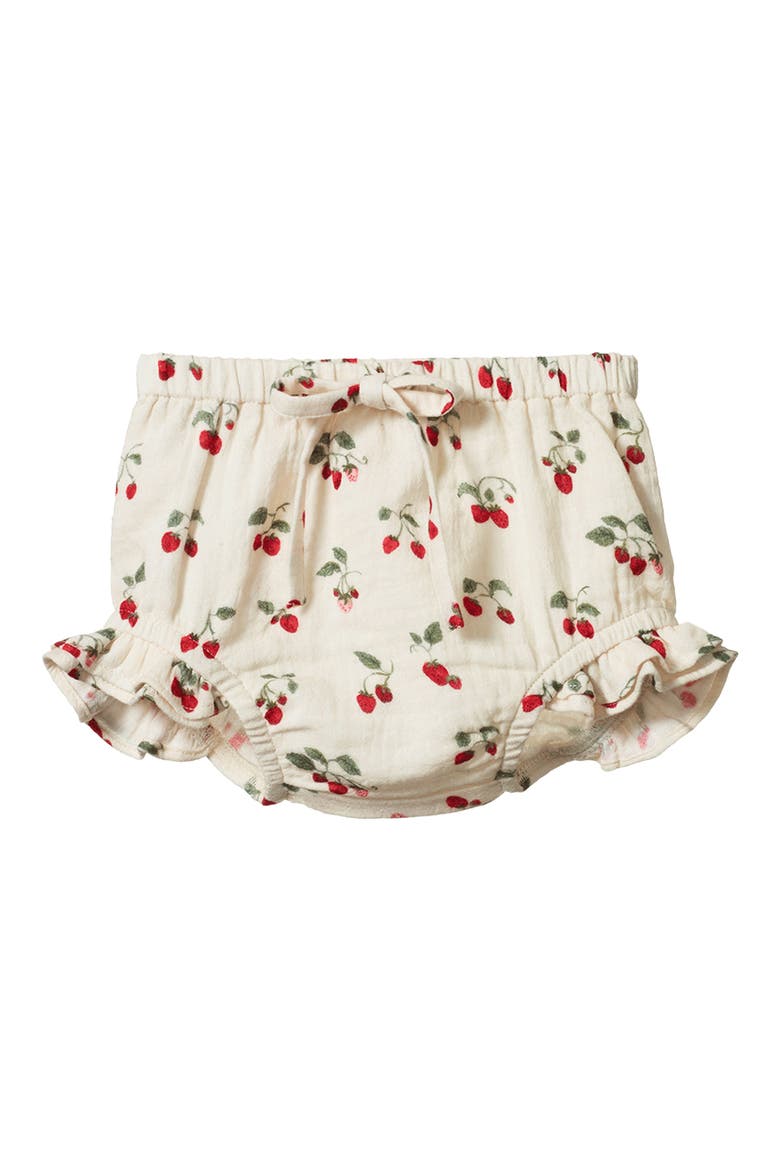 Petal Organic Cotton Muslin Bloomers, Main, color, STRAWBERRY BLUSH PRI