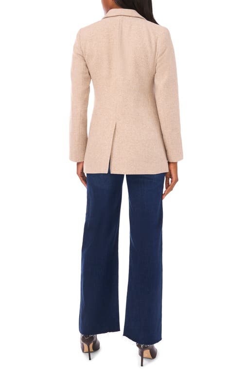 1.state One-button Herringbone Blazer In Gray