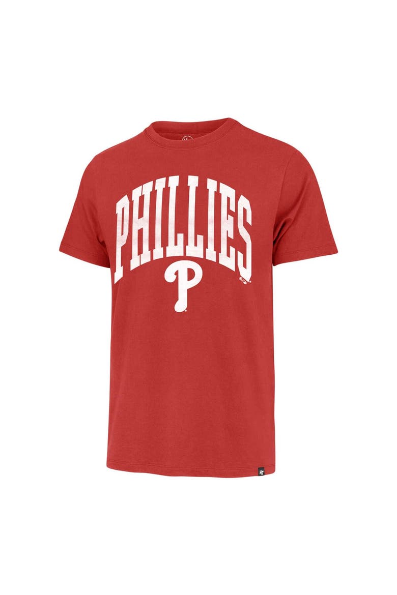 Men's '47 Red Philadelphia Phillies Win Win Franklin T-Shirt, Alternate, color, Red