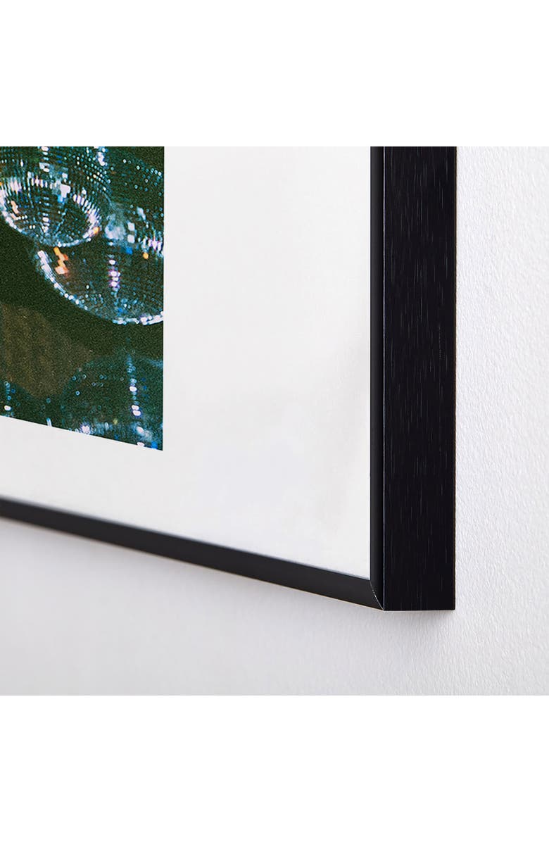 Deny Designs Disco Ball Ceiling by Samantha Hearn Metal Framed Art Print, Alternate, color, Blue