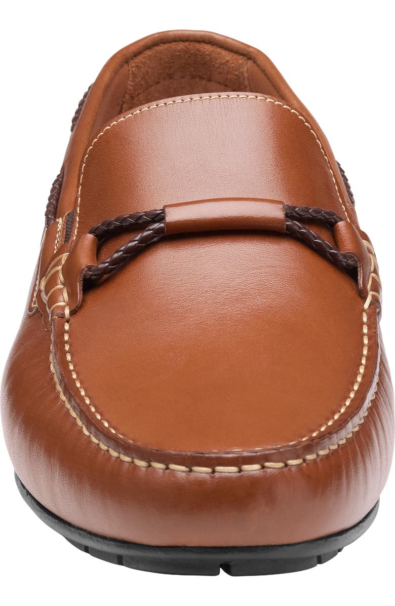 Johnston & Murphy Beck Driving Loafer, Alternate, color, Tan Full Grain