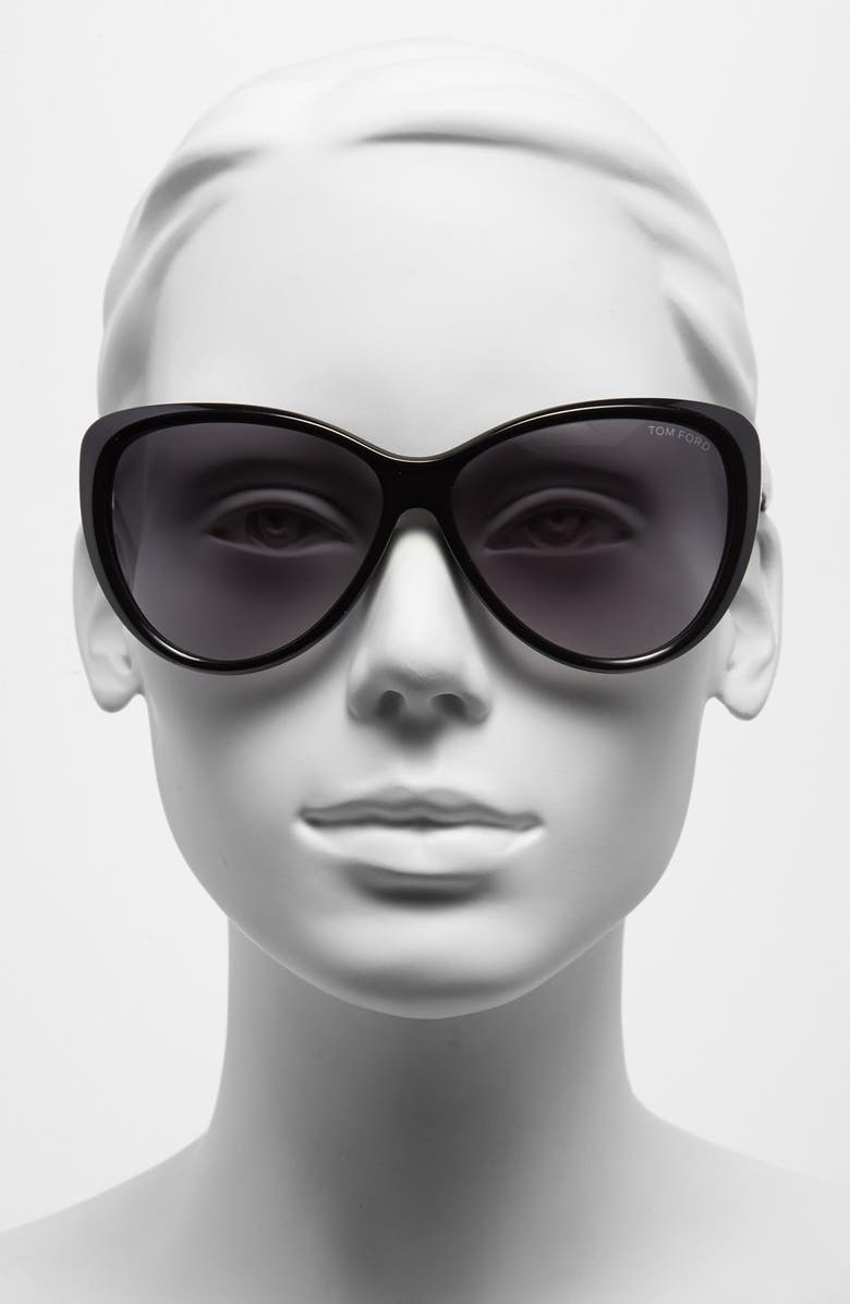 TOM FORD 61mm Cat Eye Sunglasses, Alternate, color,