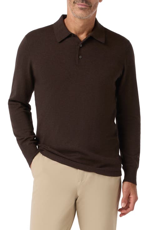 Heritage Long Sleeve Sweater Polo