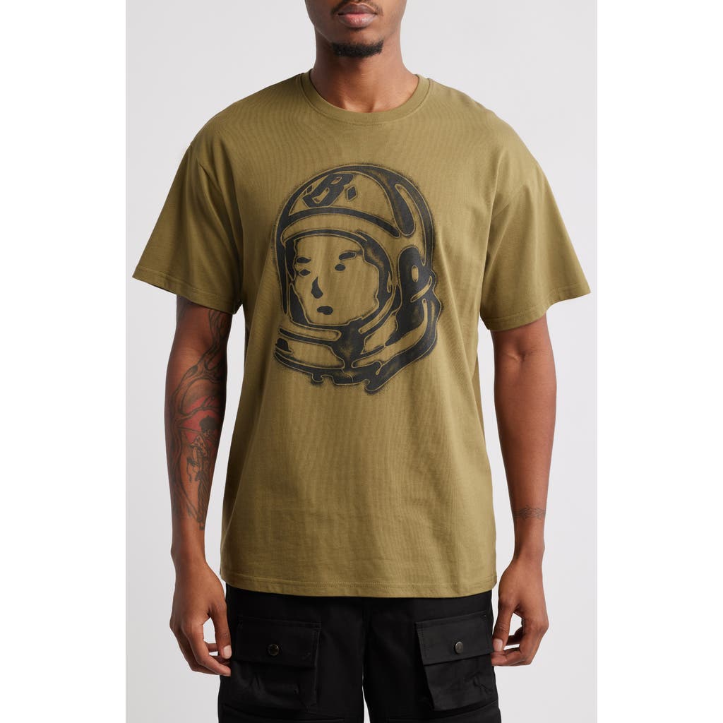 Billionaire Boys Club Branded Helmet Head Cotton Graphic T-shirt