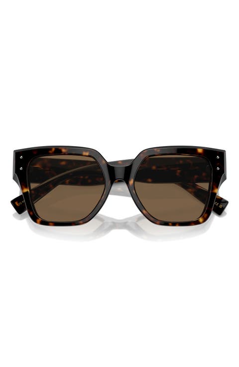 52mm Square Sunglasses